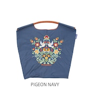 【Ball＆Chain/ボールアンドチェーン】PIGEON(M) 刺繍エコバッグ