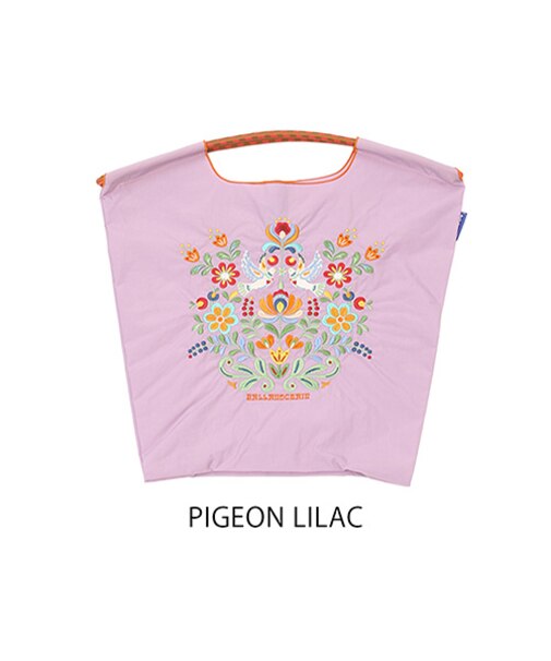 【Ball＆Chain/ボールアンドチェーン】PIGEON(M) 刺繍エコバッグ