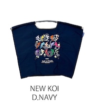 【Ball＆Chain/ボールアンドチェーン】NEW  KOI(L) 刺繍エコバッグ