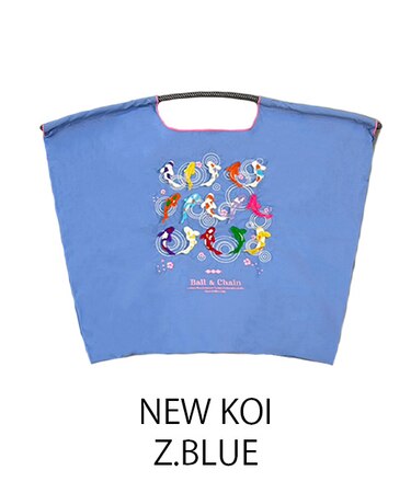 【Ball＆Chain/ボールアンドチェーン】NEW  KOI(L) 刺繍エコバッグ