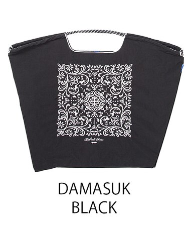 【Ball＆Chain/ボールアンドチェーン】DAMASUK(L) 刺繍エコバッグ