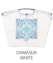 【Ball＆Chain/ボールアンドチェーン】DAMASUK(L) 刺繍エコバッグ