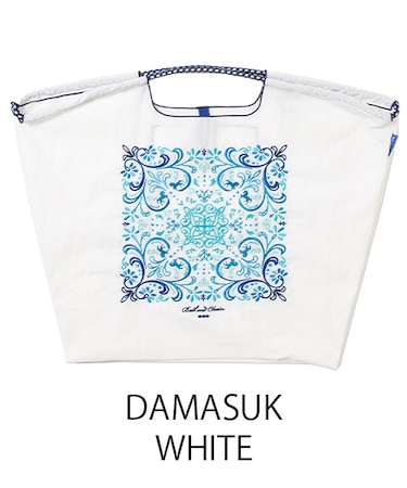 【Ball＆Chain/ボールアンドチェーン】DAMASUK(L) 刺繍エコバッグ
