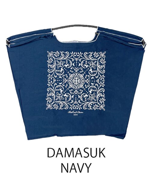 【Ball＆Chain/ボールアンドチェーン】DAMASUK(L) 刺繍エコバッグ