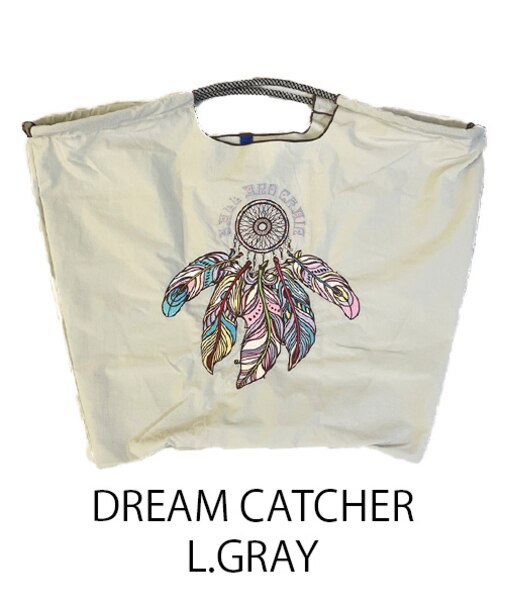 【Ball＆Chain/ボールアンドチェーン】DREAM CATCHER(L) 刺繍エコバッグ