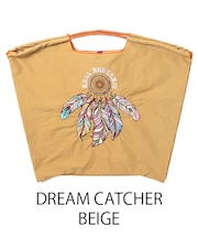 【Ball＆Chain/ボールアンドチェーン】DREAM CATCHER(L) 刺繍エコバッグ