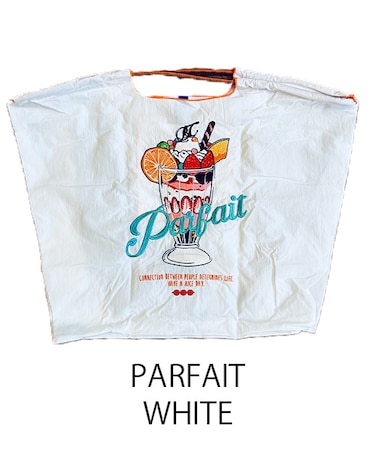 【Ball＆Chain/ボールアンドチェーン】PARFAIT(L) 刺繍エコバッグ