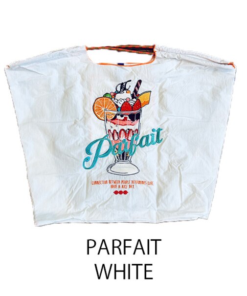 【Ball＆Chain/ボールアンドチェーン】PARFAIT(L) 刺繍エコバッグ