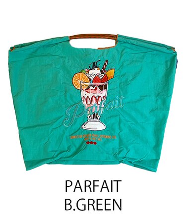 【Ball＆Chain/ボールアンドチェーン】PARFAIT(L) 刺繍エコバッグ