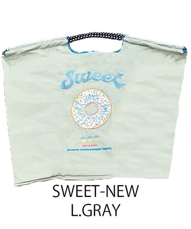 【Ball＆Chain/ボールアンドチェーン】SWEET-NEW(L) 刺繍エコバッグ