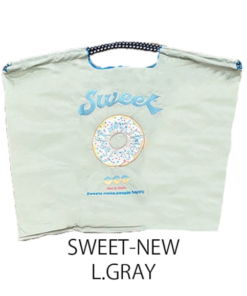 【Ball＆Chain/ボールアンドチェーン】SWEET-NEW(L) 刺繍エコバッグ