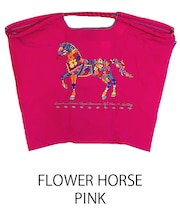 【Ball＆Chain/ボールアンドチェーン】FHL FLOWER HORSE(L) 刺繍エコバッグ
