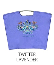 【Ball＆Chain/ボールアンドチェーン】TWITTER柄(L)刺繍エコバッグ