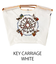 【Ball＆Chain/ボールアンドチェーン】KEY CARRIAGE(L) 刺繍エコバッグ