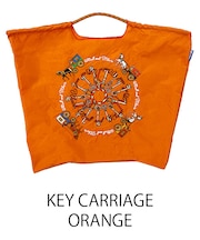 【Ball＆Chain/ボールアンドチェーン】KEY CARRIAGE(L) 刺繍エコバッグ