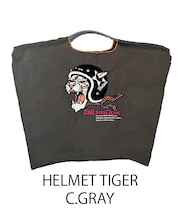 【Ball＆Chain/ボールアンドチェーン】HELMET TIGER(L) 刺繍エコバッグ