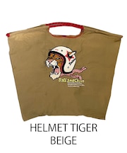 【Ball＆Chain/ボールアンドチェーン】HELMET TIGER(L) 刺繍エコバッグ