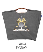 【Ball＆Chain/ボールアンドチェーン】Torso(L) 刺繍エコバッグ