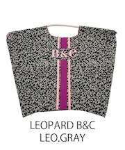 【Ball＆Chain/ボールアンドチェーン】LEOPARD B&C(L) 刺繍エコバッグ