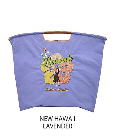 【Ball＆Chain/ボールアンドチェーン】NEW HAWAII(L) 刺繍エコバッグ