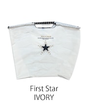 【Ball＆Chain/ボールアンドチェーン】fast Star(L) 刺繍エコバッグ