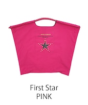 【Ball＆Chain/ボールアンドチェーン】fast Star(L) 刺繍エコバッグ