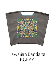 【Ball＆Chain/ボールアンドチェーン】Hawaiian Bandana(L) 刺繍エコバッグ