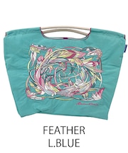 【Ball＆Chain/ボールアンドチェーン】FEATHER(L) 刺繍エコバッグ