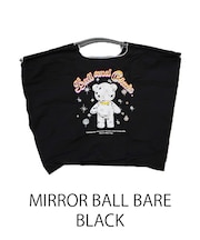 【Ball＆Chain/ボールアンドチェーン】MIRROR BALL BARE(L) 刺繍エコバッグ