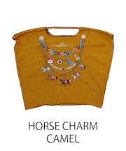 【Ball＆Chain/ボールアンドチェーン】HORSE CHARM(L) 刺繍エコバッグ