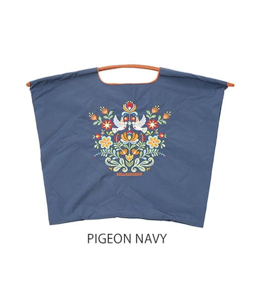 【Ball＆Chain/ボールアンドチェーン】PIGEON(L) 刺繍エコバッグ