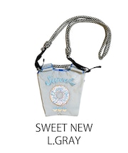 【Ball＆Chain/ボールアンドチェーン】SWEET NEW(S) ストラップ付刺繍エコバッグ