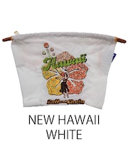 【Ball&Chain/ボールアンドチェーン】ポーチ NEW HAWAII(L) 刺繍ポーチ