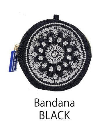 【Ball＆Chain/ボールアンドチェーン】R pouch Bandana 刺繍ポーチ