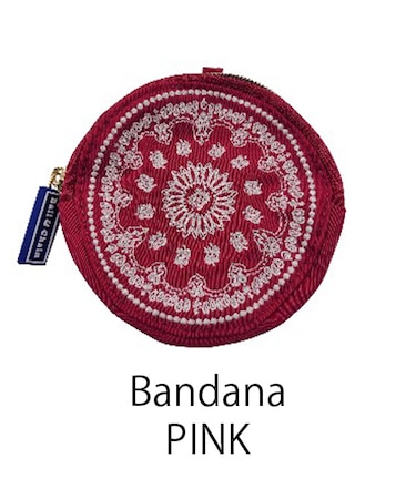 【Ball＆Chain/ボールアンドチェーン】R pouch Bandana 刺繍ポーチ