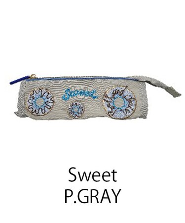 【Ball＆Chain/ボールアンドチェーン】T pouch Sweet 刺繍ポーチ