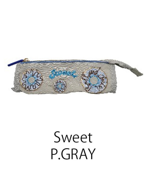 【Ball＆Chain/ボールアンドチェーン】T pouch Sweet 刺繍ポーチ