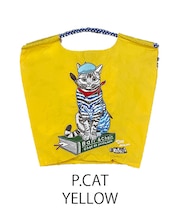 【Ball＆Chain/ボールアンドチェーン】P.CAT(M) 刺繍エコバッグ