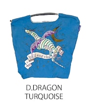 【Ball＆Chain/ボールアンドチェーン】D.DRAGON(M) 刺繍エコバッグ
