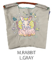 【Ball＆Chain/ボールアンドチェーン】M.RABBIT(M) 刺繍エコバッグ