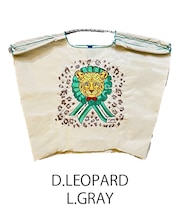 【Ball＆Chain/ボールアンドチェーン】D.LEOPARD(L) 刺繍エコバッグ