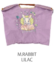【Ball＆Chain/ボールアンドチェーン】M.RABBIT(L) 刺繍エコバッグ