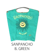 【Ball＆Chain/ボールアンドチェーン】RYU.SANPANCHO(M) 刺繍エコバッグ