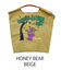 【Ball＆Chain/ボールアンドチェーン】HONEY BEAR(M) 刺繍エコバッグ