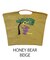 【Ball＆Chain/ボールアンドチェーン】HONEY BEAR(L) 刺繍エコバッグ