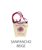 【Ball＆Chain/ボールアンドチェーン】RYU.SANPANCHO(S) 刺繍エコバッグ