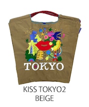 【Ball＆Chain/ボールアンドチェーン】KISS TOKYO2(M) 刺繍エコバッグ