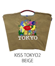 【Ball＆Chain/ボールアンドチェーン】KISS TOKYO2(L) 刺繍エコバッグ