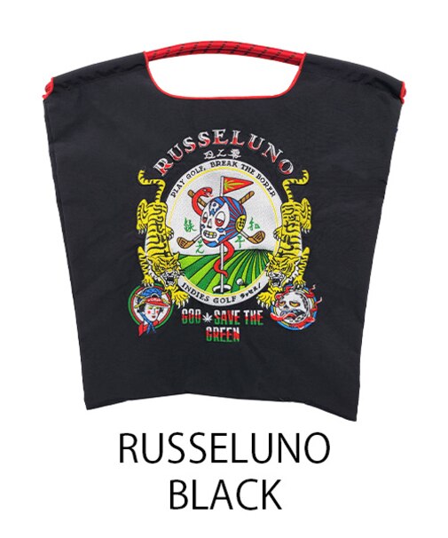 【Ball＆Chain/ボールアンドチェーン】RUSSELUNO(M) 刺繍エコバッグ