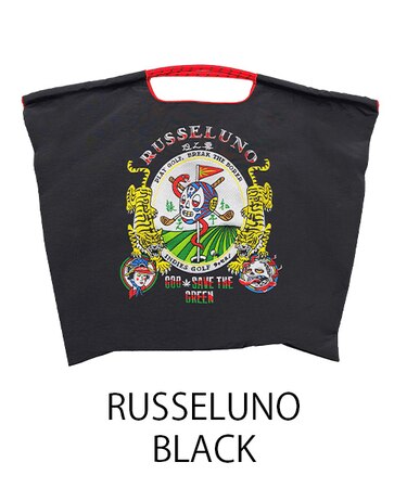 【Ball＆Chain/ボールアンドチェーン】RUSSELUNO(L) 刺繍エコバッグ